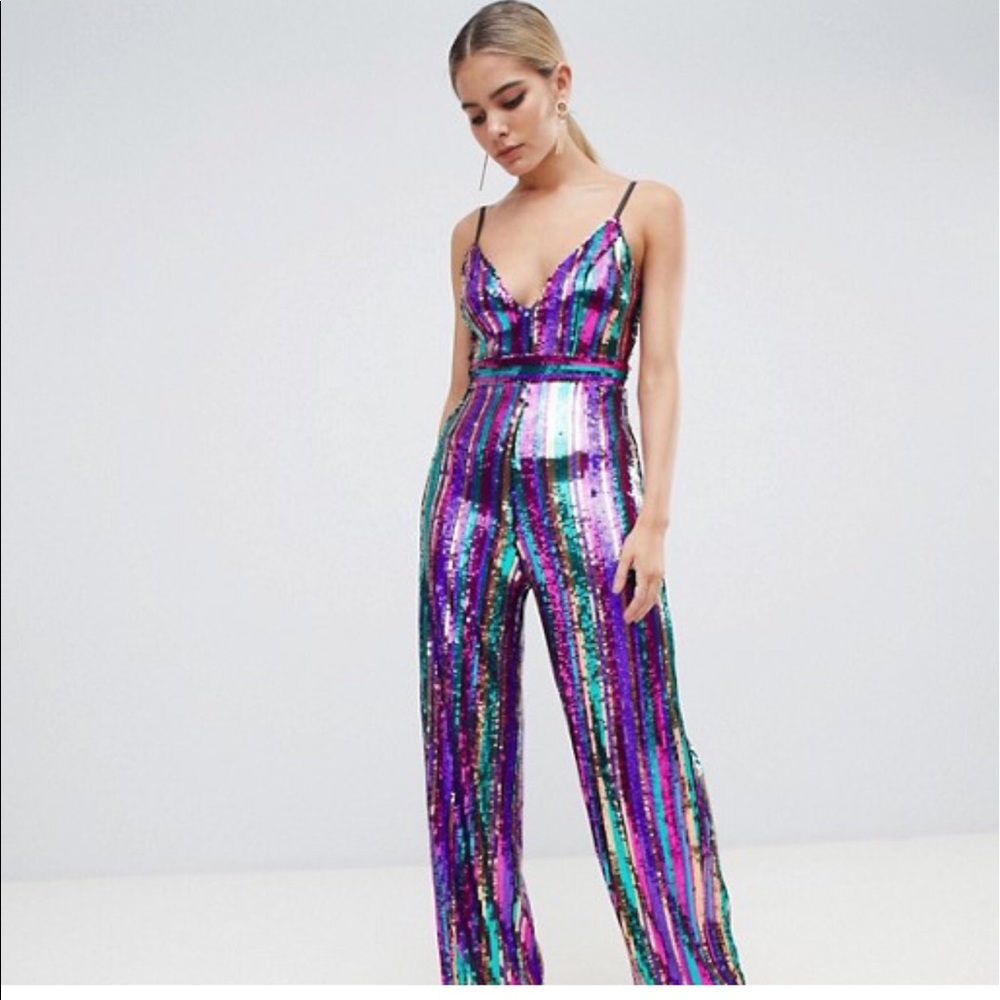 Outrageous Fortune sequined jumpsuit